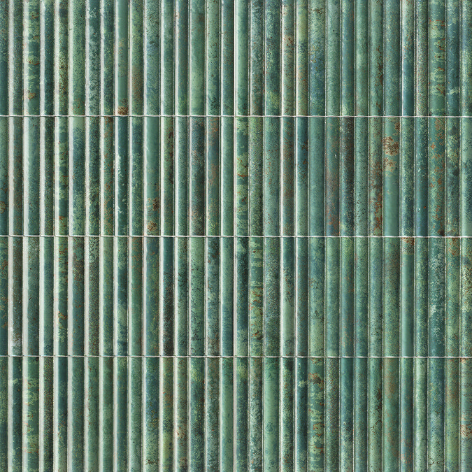 Atlantis Fluted Emerald Wall Tiles - 150 x 300mm