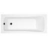 Atlas Square Matt Black & Oak Complete Modern Bathroom Package