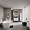 Atmosphere 1000mm Large Circular LED Mirror with Demister, Touch Control & Colour Changing Light