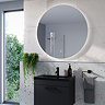 Atmosphere 1000mm Large Circular LED Mirror with Demister, Touch Control & Colour Changing Light