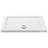 Aurora 1200 x 1000mm Anti-Slip Stone Rectangular Shower Tray
