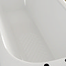 Aurora 1500 x 700mm 2TH Steel Enamel Bath with Grips + Anti Slip  Standard Large Image