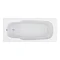 Aurora 1800 x 800mm 0TH Steel Enamel Bath Feature Large Image