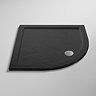 Aurora Slate Effect Stone Quadrant Shower Tray  Feature Large Image