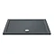 Aurora Slate Effect Stone Rectangular Shower Tray - 1200 x 1000 x 40mm Large Image