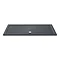 Aurora Slate Effect Stone Rectangular Shower Tray - 1600 x 700 x 40mm Large Image