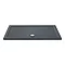 Aurora Slate Effect Stone Rectangular Shower Tray - 1300 x 800 x 40mm Large Image