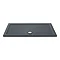 Aurora Slate Effect Stone Rectangular Shower Tray - 1400 x 800 x 40mm Large Image