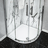 Aurora Stone Quadrant Shower Tray  Profile Large Image