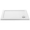Aurora Stone Rectangular Shower Tray - 1000 x 800 x 40mm Large Image