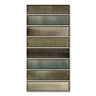 Australis Kit-Kat Gloss Green Wall Tiles - 150 x 300mm