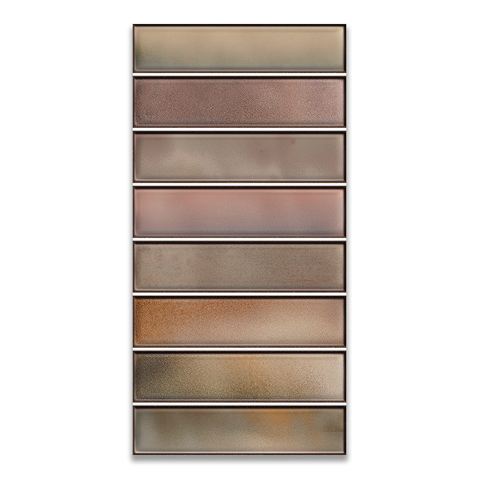 Australis Kit-Kat Gloss Terracotta Wall Tiles - 150 x 300mm