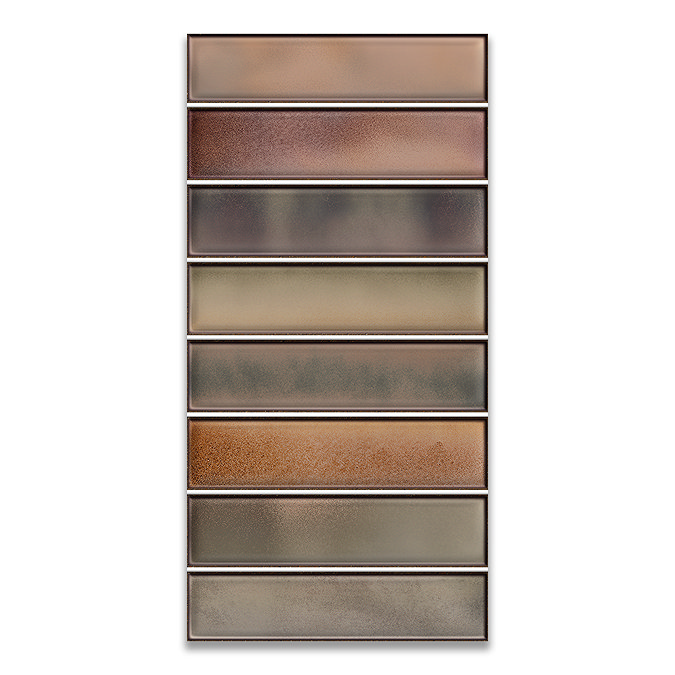 Australis Kit-Kat Gloss Terracotta Wall Tiles - 150 x 300mm
