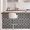 Avignon Peel & Stick Backsplash Tiles - Pack of 4  In Bathroom Large Image