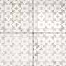 Azrou White Patterned Vintage Effect Wall and Floor Tiles