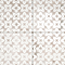 Azrou White Patterned Vintage Effect Wall and Floor Tiles