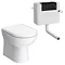 Back To Wall Toilet with Soft Close Seat + Concealed Cistern Large Image
