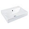 BagnoDesign 600mm 1TH White Funktion Countertop or Wall Mounted Basin