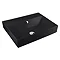 BagnoDesign 600mm 0TH Matt Black Funktion Countertop or Wall Mounted Basin Large Image