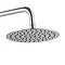 BagnoDesign Aquaeco Conrad Chrome Thermostatic Shower Mixer Profile Large Image