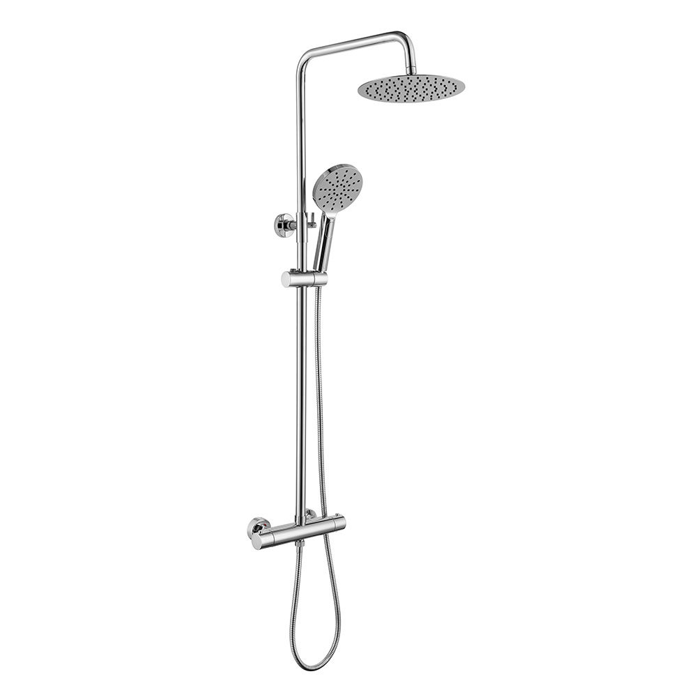 BagnoDesign Aquaeco Conrad Chrome Thermostatic Shower Mixer