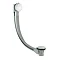 BagnoDesign Chrome Pop-up Bath Waste with Flexible Overflow Pipe 500mm Large Image