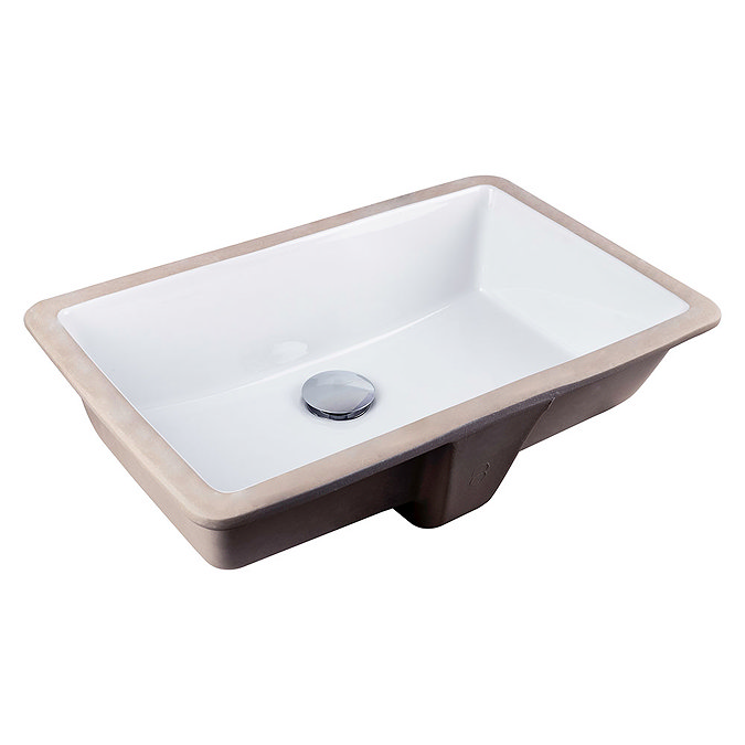 BagnoDesign Cube 545mm 0TH Rectangular Undercounter Basin  Profile Large Image