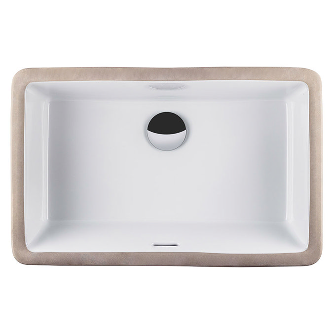 BagnoDesign Cube 545mm 0TH Rectangular Undercounter Basin  Feature Large Image