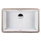 BagnoDesign Cube 545mm 0TH Rectangular Undercounter Basin  Feature Large Image