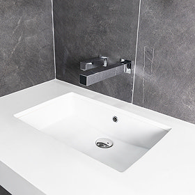 BagnoDesign Cube 545mm 0TH Rectangular Undercounter Basin Large Image