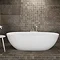 BagnoDesign Koy Bagnoquartz Stone Freestanding Bath  Feature Large Image