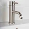 BagnoDesign M-Line Brushed Nickel Mono Basin Mixer Profile Large Image