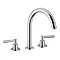 BagnoDesign M-Line Chrome 3 Hole Deck Mounted Basin Mixer Large Image