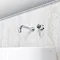 BagnoDesign M-Line Chrome Wall Mounted 2-Hole Basin Mixer Standard Large Image