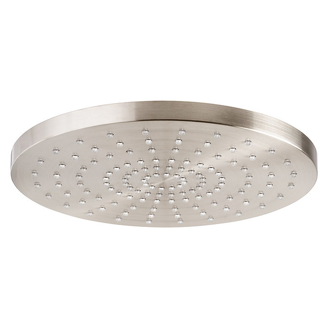 BagnoDesign M-Line Diffusion 250mm Brushed Nickel Round Shower Head Large Image