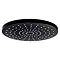 BagnoDesign M-Line Diffusion 250mm Matt Black Round Shower Head Large Image