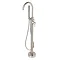 BagnoDesign M-Line Diffusion Brushed Nickel Freestanding Bath Shower Mixer Large Image