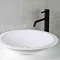 BagnoDesign M-Line Matt Black Tall Basin Mixer with Pop-up Waste  Profile Large Image