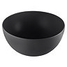 BagnoDesign Matt Black Koy 400mm Round Countertop Basin  Profile Large Image
