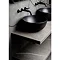BagnoDesign Matt Black Koy 400mm Round Countertop Basin In Bathroom Large Image