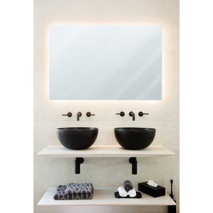 BagnoDesign Matt Black Koy 400mm Round Countertop Basin additional Large Image
