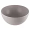 BagnoDesign Matt Grey Koy 400mm Round Countertop Basin Profile Large Image