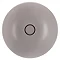 BagnoDesign Matt Grey Koy 400mm Round Countertop Basin Feature Large Image