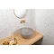 BagnoDesign Matt Grey Koy 400mm Round Countertop Basin  additional Large Image