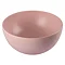 BagnoDesign Matt Pink Koy 400mm Round Countertop Basin Profile Large Image
