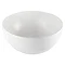 BagnoDesign Matt White Koy 400mm Round Countertop Basin Large Image