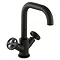 BagnoDesign Revolution Matt Black Mono Basin Mixer with Pop-up Waste Large Image