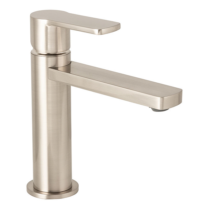 BagnoDesign Teatro Brushed Nickel Mono Basin Mixer Large Image