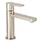 BagnoDesign Teatro Brushed Nickel Mono Basin Mixer Large Image