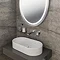 BagnoDesign Teatro Chrome Wall Mounted 2-Hole Basin Mixer Profile Large Image